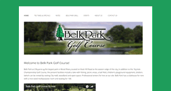 Desktop Screenshot of belkpark.com